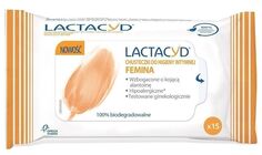Lactacyd Femina салфетки для интимной гигиены, 15 шт.