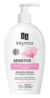 AA Intymna Ochrona&amp;Pielęgnacja Sensitive эмульсия для интимной гигиены, 300 ml
