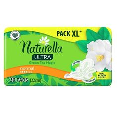 Naturella Ultra Normal Green Tea Duo Pack гигиенические салфетки, 20 шт.