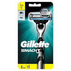 Gillette Mach3 бритва для мужчин, 1 шт.