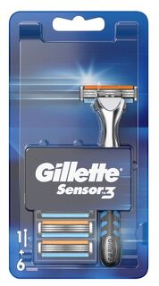 Gillette Sensor 3 бритва для мужчин, 1 шт.