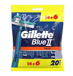 Gillette Blue 2 Plus бритва для мужчин, 20 шт.
