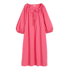 Платье H&amp;M Drawstring-detail, розовый H&M