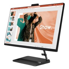 Моноблок Lenovo IdeaCentre AIO 3 27IAP7, 27″, 16Гб/512Гб, i7-1260P, Nvidia MX550, черный, английская/арабская клавиатура