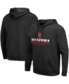 Мужская черная толстовка с капюшоном oklahoma sooners lantern Colosseum, черный