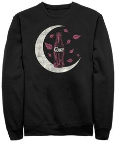 Мужской флисовый пуловер coca-cola fall moon and coke crew crew Fifth Sun, черный