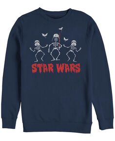 Мужской флисовый пуловер star wars creep wars crew Fifth Sun, синий