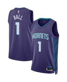 Майка Nike Lamelo Ball Hornets 2022/23 Statement Edition, фиолетовый Jordan