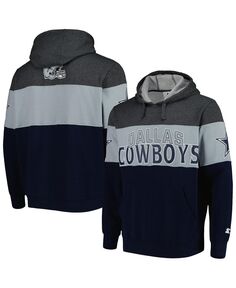 Мужская темно-синяя толстовка с капюшоном dallas cowboys extreme pullover G-III Sports by Carl Banks, синий