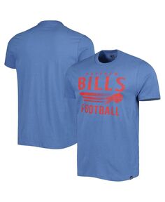 Мужская футболка royal buffalo bills с логотипом rider franklin &apos;47 Brand