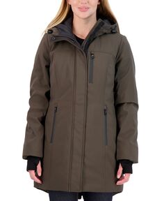 Женское тяжелое пальто из софтшелла Sebby Collection