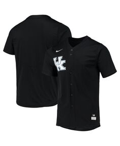 Мужская черная бейсбольная майка kentucky wildcats replica Nike, черный