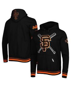 Мужская черная толстовка с капюшоном san francisco giants mash up logo Pro Standard, черный