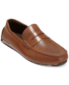 Мужские лоферы grand laser penny driver Cole Haan, мульти