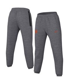 Мужские брюки heather grey clemson tigers team logo spotlight performance Nike, мульти