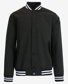 Мужская легкая университетская куртка Spire By Galaxy, черный