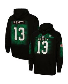 Унисекс fenty for black super bowl lvii толстовка с капюшоном из джерси Mitchell &amp; Ness, черный