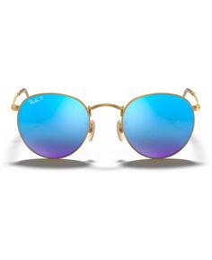 Поляризованные солнцезащитные очки, rb3447 круглые вспышки линз Ray-Ban, мульти