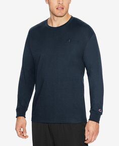 Мужская футболка из джерси с длинными рукавами Champion, синий