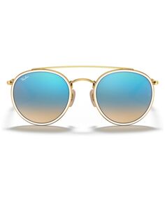 Солнцезащитные очки, rb3647n round double bridge Ray-Ban, мульти