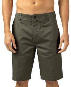 Мужские повседневные шорты dnp с петлями для ремня, карманами для рук по бокам и карманами сзади Rip Curl, зеленый