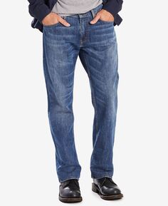 Мужские эластичные джинсы прямого кроя 559 свободного кроя Levi&apos;s, мульти Levis