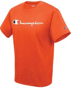 Мужская футболка с логотипом Champion, оранжевый