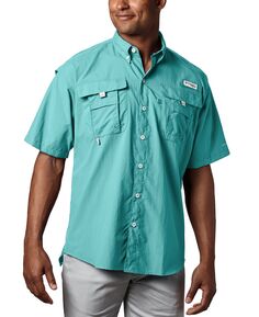 Мужская рубашка с коротким рукавом big &amp; tall bahama ii Columbia