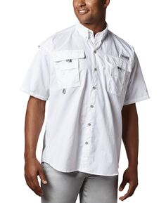 Мужская рубашка с коротким рукавом big &amp; tall bahama ii Columbia, белый