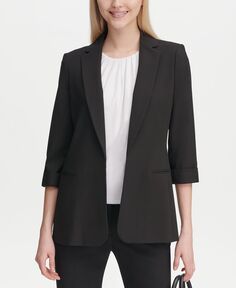 Пиджак с открытым передом Calvin Klein, черный