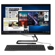 Моноблок Lenovo IdeaCentre AIO 3, 27″, 8Гб/1Тб, i7-10700T, Radeon 625, черный, английская/арабская клавиатура