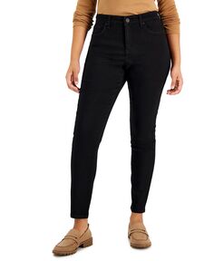 Женские облегающие джинсы скинни стандартной, короткой и длинной длины, созданные для macy&apos;s Style &amp; Co, черный