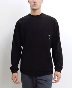 Мужская пуловерная толстовка с длинными рукавами COIN 1804, черный