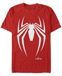 Мужская футболка с коротким рукавом с логотипом marvel spider-man gamerverse spider-man Fifth Sun, красный