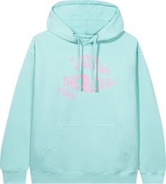 Худи Anti Social Social Club Crystal Clear Hoodie &apos;Mint&apos;, зеленый