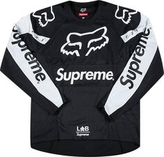 Топ Supreme x Fox Racing Moto Jersey Top &apos;Black&apos;, черный