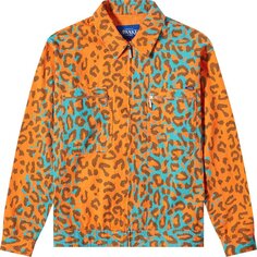 Куртка Awake NY Cargo Collard Military Jacket &apos;Leopard&apos;, разноцветный