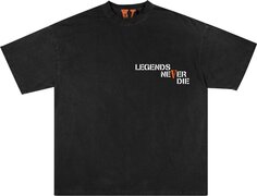 Футболка Vlone x Juice WRLD 999 T-Shirt &apos;Black&apos;, черный