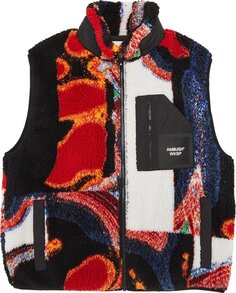 Жилет Ambush Teddy Jacquard Vest &apos;Multicolor Black&apos;, разноцветный