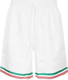Шорты Casablanca Silk Shorts With Drawstrings &apos;Casablanca Paravion&apos;, разноцветный