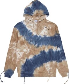 Худи BLUEMARBLE Drawstring Hoodie &apos;Brown/Blue Tie And Dye&apos;, разноцветный