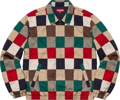 Куртка Supreme Patchwork Harrington Jacket &apos;Multicolor&apos;, разноцветный
