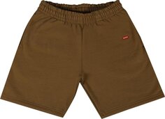 Спортивные шорты Supreme Small Box Sweatshort &apos;Olive Brown&apos;, коричневый