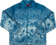 Куртка Supreme Wolf Fleece Jacket &apos;Teal&apos;, бирюзовый