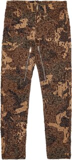 Брюки Givenchy Slim Fit Denim Trousers With Zips &apos;Brown/Beige&apos;, коричневый