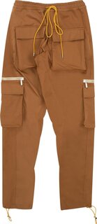 Брюки Rhude Classic Cargo Pants &apos;Brown&apos;, коричневый
