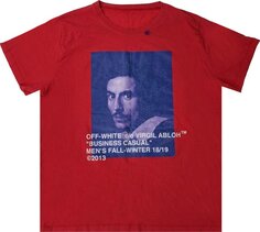 Футболка Off-White x MCA Figures of Speech Bernini T-Shirt &apos;Red&apos;, красный