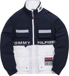Куртка Kith x Tommy Hilfiger Sailing Pockets Jacket &apos;Navy/White&apos;, разноцветный