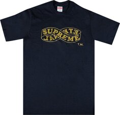 Футболка Supreme Eternal Tee &apos;Navy&apos;, синий