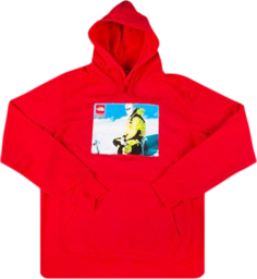 Толстовка Supreme x The North Face Photo Hooded Sweatshirt &apos;Red&apos;, красный